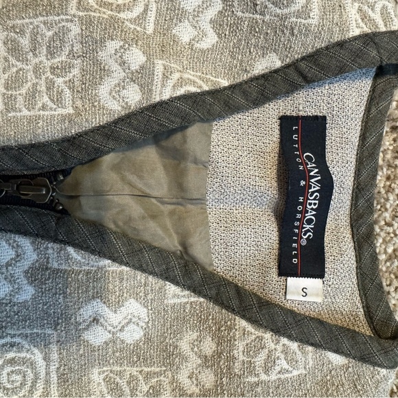 Canvasbacks Lutton and Horsfield Linen Blend Jacket Blazer Size Small - Picture 4 of 16